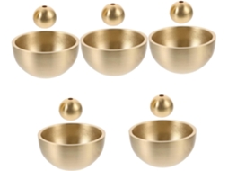 Conjunto De 5 Campainhas De Latão Para Portas, Na Categoria Acessórios Para Sinos Pequenos.