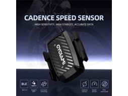 Pretocyclami C1 Sensor Duplo Velocidade Cadência Bicicleta Bluetooth Ble5.0 Ant+ Baixo Consumo Ipx Mtb
