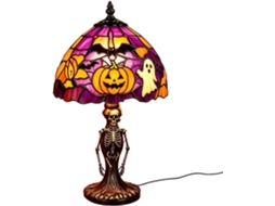Luminária De Abóbora Gótica Para Decoração Halloween, Abajur