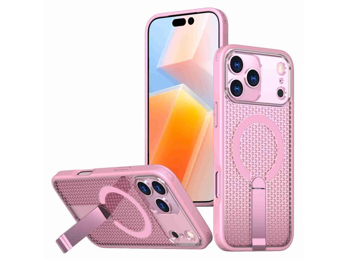 Capa Para Iphone 17 Pro Com Sistema De Resfriamento Honeycomb E Magsafe.
