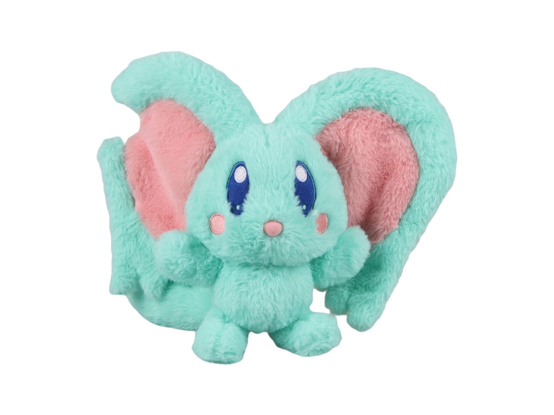 Ats muñeco de Peluche de Personaje de Anime Y Cartoon Juguete Suave para Niños Y Coleccionistas Regalo Azul 25cm