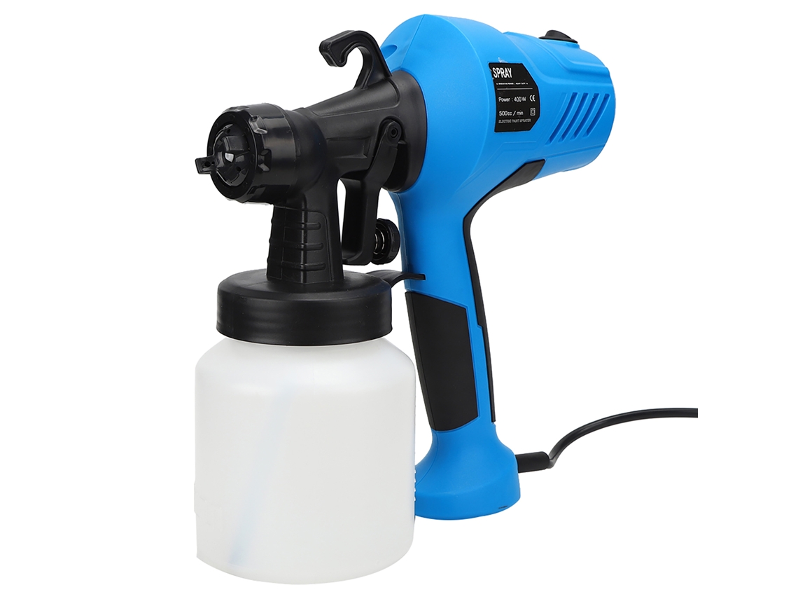 Pistola De Pintura Elétrica Airbrush De Alta Presión Con Interruptor Ergonômico (azul)