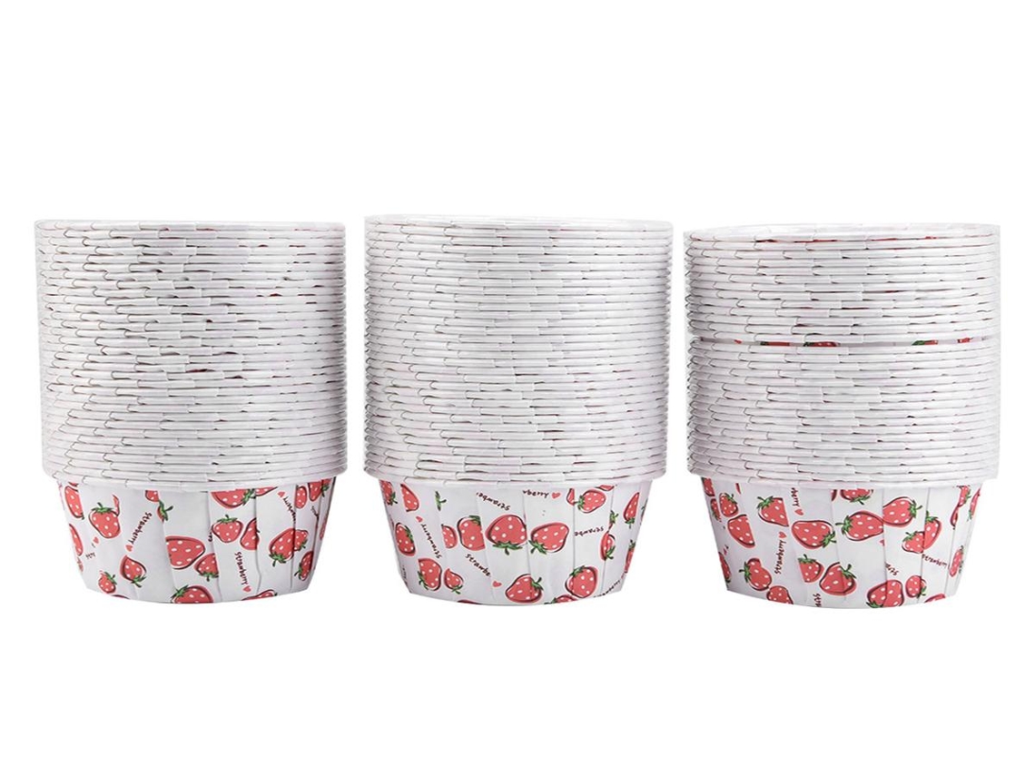 Lurelia Formas Para Muffins, 100 Formas, Redondo, Para Muffins E Cupcakes