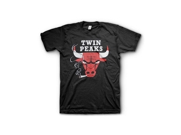 Twin Peaks Black Bulls T shirt ROCKINSTONE Unisex Adults Best Sellers Size:s
