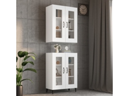 Vidaxl Armário De Parede Suspenso 69,5x34x90 Cm Branco