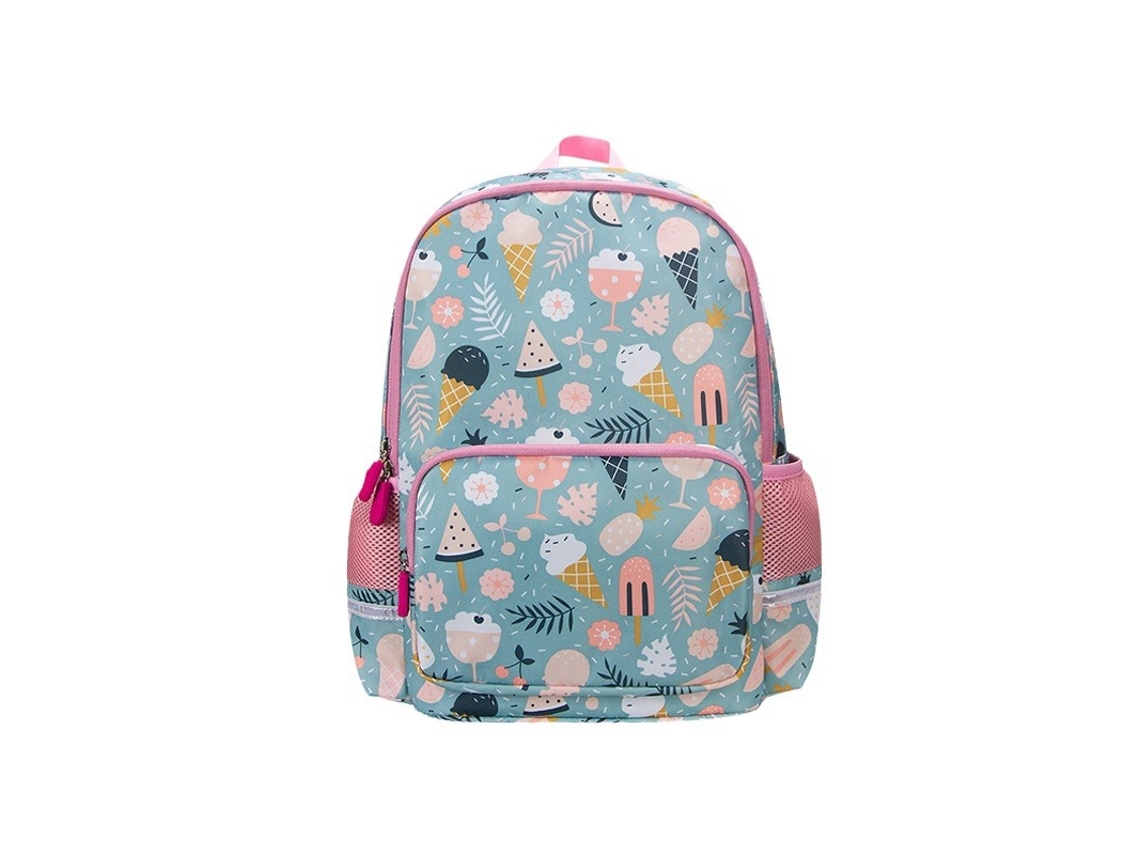 Mochila Escolar Infantil (unissex) | Ideal Para Crianças Pequenas E Em Idade Pré-escolar | Comporta Lancheira | Design Fofo