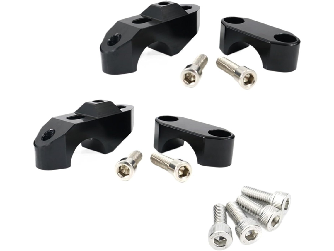 Adaptador de Elevação Guidão Compatível com Triumph Tiger 1050 Sport Adequado Riser 28 Mm Montado Cima