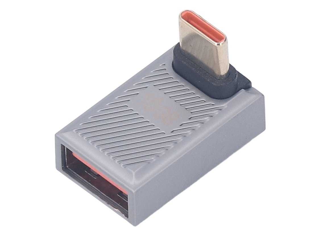 Aetheria adaptador Usb Fêmea para Usb C Macho 10gbps 120w Alumínio Transmissão Dados Carga Rápida
