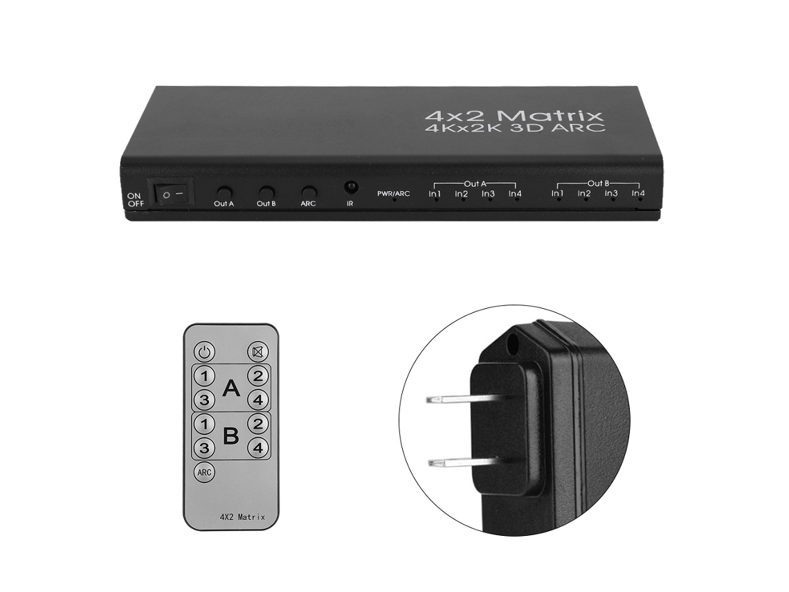 Extensor De Sinal Wifi Transmissor Digital H.264 50m