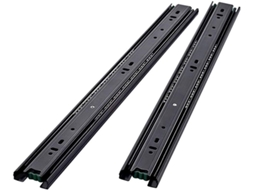 Corrediças Para Gavetas, Sistema De Abertura Por Pressão, Fechamento Suave, Trilhos Extensíveis Com Rolamentos De