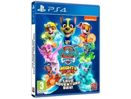 Jogo PS4 Paw Patrol Mighty Pups Save Adventure Bay!