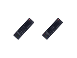 2 Controles Remotos De Substituição Para Tvs Td Systems K24dlm8hs K32dlm7h K40dlm7f K49dlm8u Smart Fhd Led Uhd Hdtv