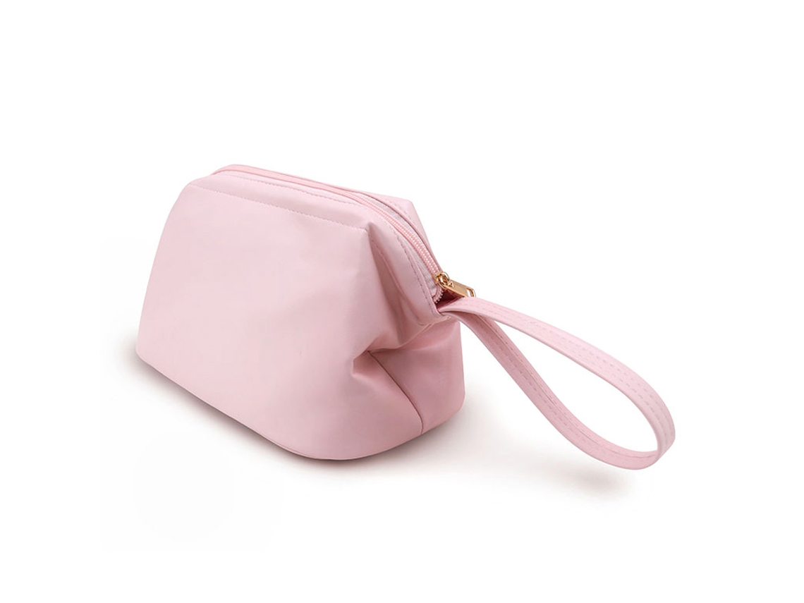 Bolsa de Maquiagem em Couro Pu Pequena Portátil Necessaire de Viagem para Mulheres NEVEANCE