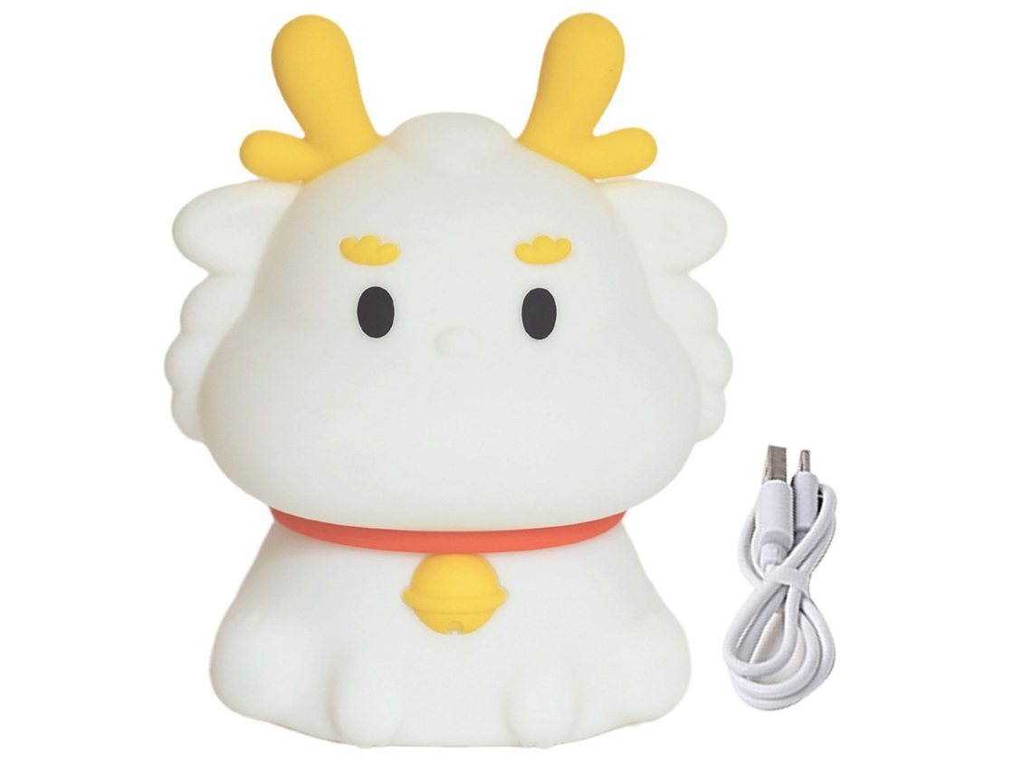 Luz Noturna Silicone Animal Fofo Toque Dimmable | S/MARCA