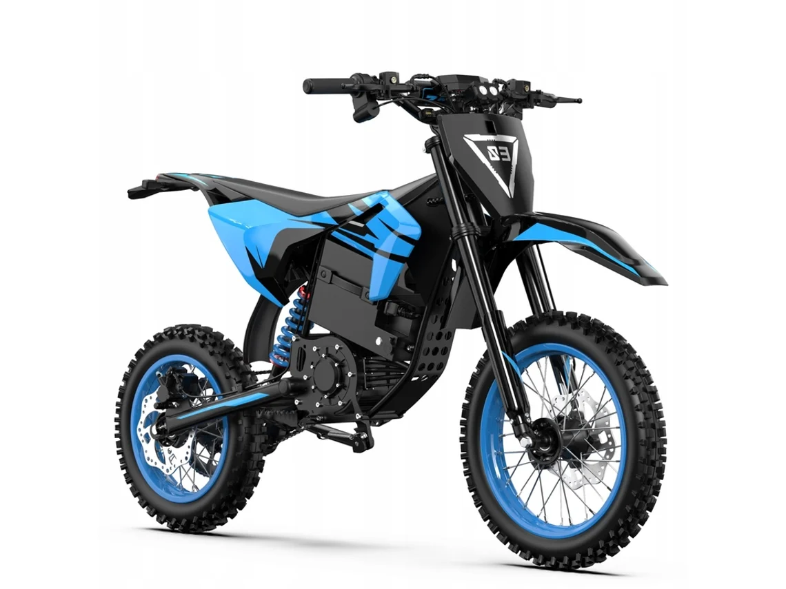 Motocicleta Elétrica Todo-o-terreno Zawes S3 5000 W 60 V 23,4 Ah 70 Km/h 70 Km 2026