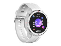 Relógio Inteligente Com Tela Tft De 1,28 Polegadas, Chamadas Bluetooth E 8 Gb De Memória (prateado)