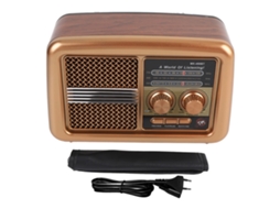 Rádio EOOCOO (rádio de Banda Completa, Reprodução Via Bluetooth)