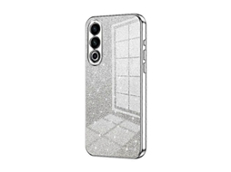 Capa De Celular Galvanizada Com Pó De Glitter Gradiente