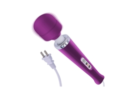 Varinha Massageadora Portátil Poderosa Com Fio Com 10 Configurações De Pulso, Varinha Massageadora De Terapia Corporal Total Pessoal (roxa)