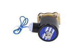 Válvula Solenoide 2w Cerrada Normalmente Latón 1/2" Para Agua, Gas, Aceite Dc12v