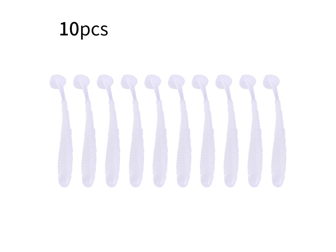 Lure T-tail Soft Bait (simulated Bait For Easy Fishing) 1g/5cm Lure T-tail Soft Bait (10 Pieces Per Sale) (style C)