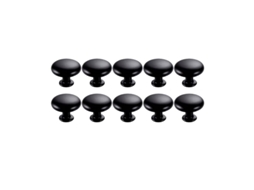 5 Puxadores Ø 30 mm Branco BRILVIBERA