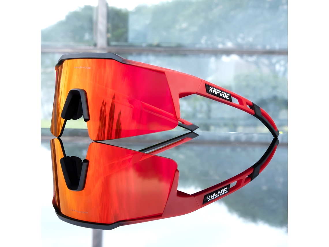 (estilo 5) Óculos De Ciclismo, Lentes De Polímero Preto Com Proteção Uv400, Armação Em Tr-90.