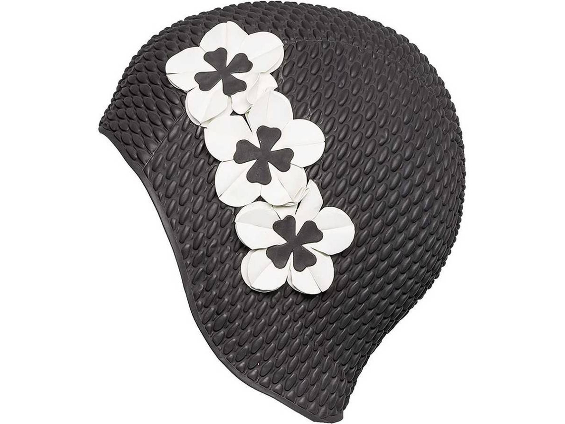 Touca de Natação Unisexo FASHY Flowers Rubber (Tamanho Único)