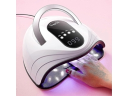 Lâmpada de Unha Led Uv, Uv Profissional 120w, Secador Unhas Cura Rápida, Sensor a Utomático, Grande Espaço GOKOCO