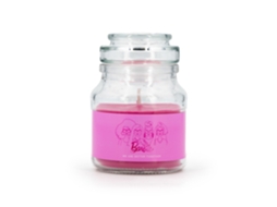 Vela Perfumada Com Fragrância Fresca E Frutada 110g Em Frasco De Vidro