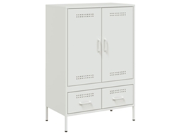 Highboard, Highboards Vidaxl Branco Aço (n/a)