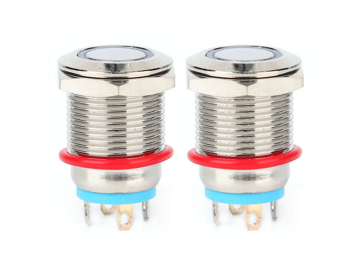 5 interruptores de potência 6-250VAC 1A para PC S/MARCA