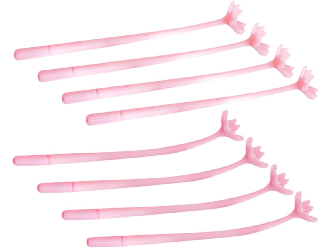 Conjunto De 8 Canetas Rollerball Em Gel Jojofuny, Estampa Flor