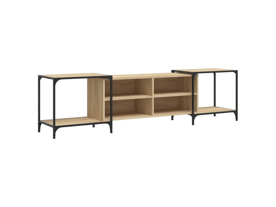 Tv Cabinet, Tv Cabinets Vidaxl Marrom Madeira Processada (n/a)