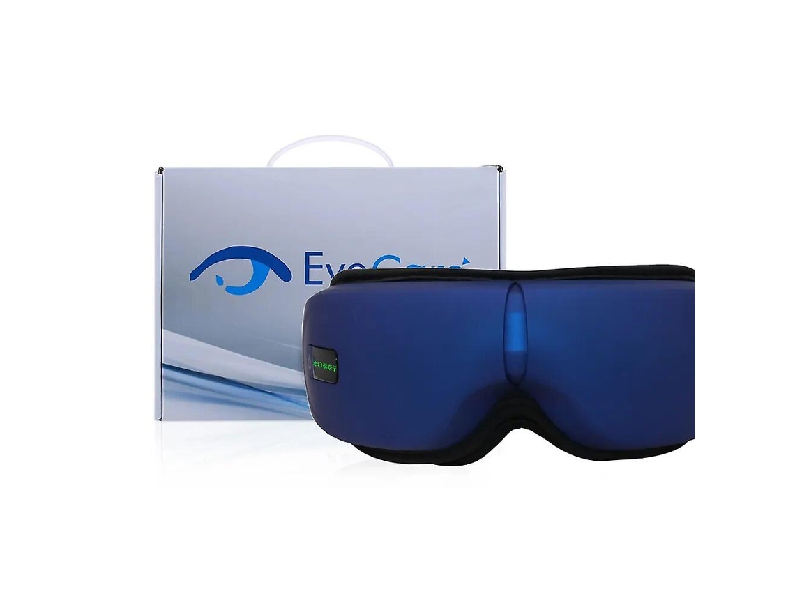 Massageador ocular inteligente com aquecimento, vibração, pressão de ar, Bluetooth e música. Dispositivo de massagem para cuidados com os olhos.
