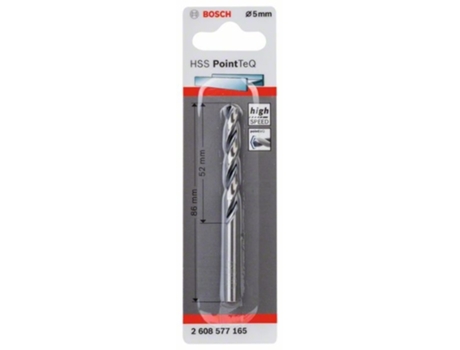 Broca Helicoidal BOSCH Hss Pointteq 5,0 mm