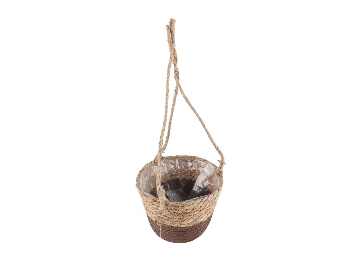 Laxiscreed Cesta Decorativa De Vime Com Flores, Estilo Rústico Para Casa, Escritório Ou Festa