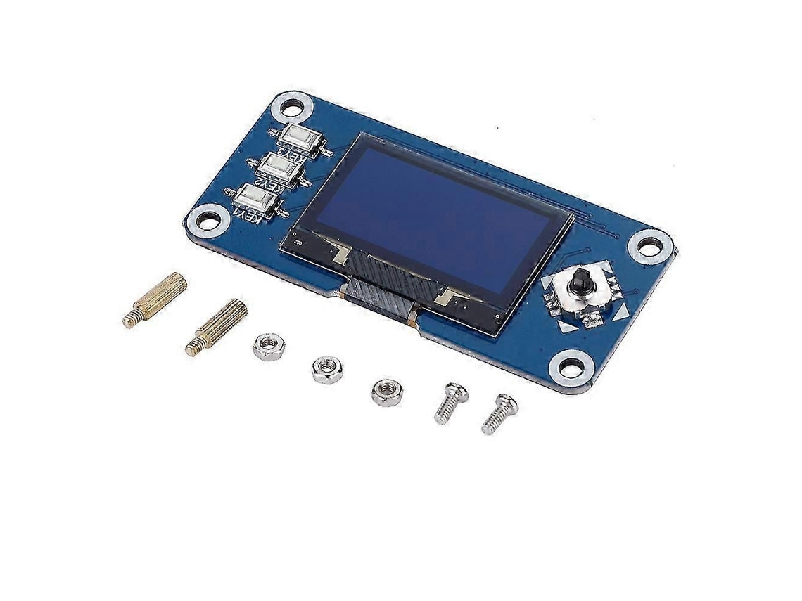 Placa De Expansão Hat Com Display Oled De 1,3 Polegadas Para Raspberry Pi 2b/3b/zero/zero W