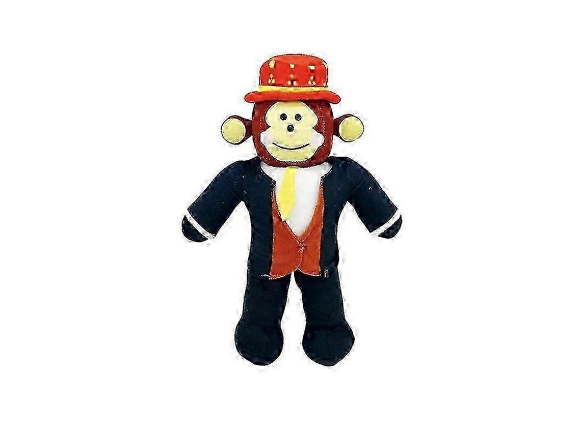 Macaco De Pelúcia Com Traje Elegante, Macio, Para Decoração E Presente