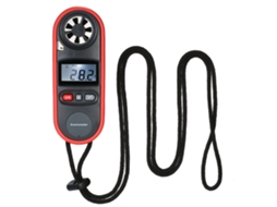 Anemômetro Digital Portátil Velocidade Do Vento Termômetro Ip67 Beaufort