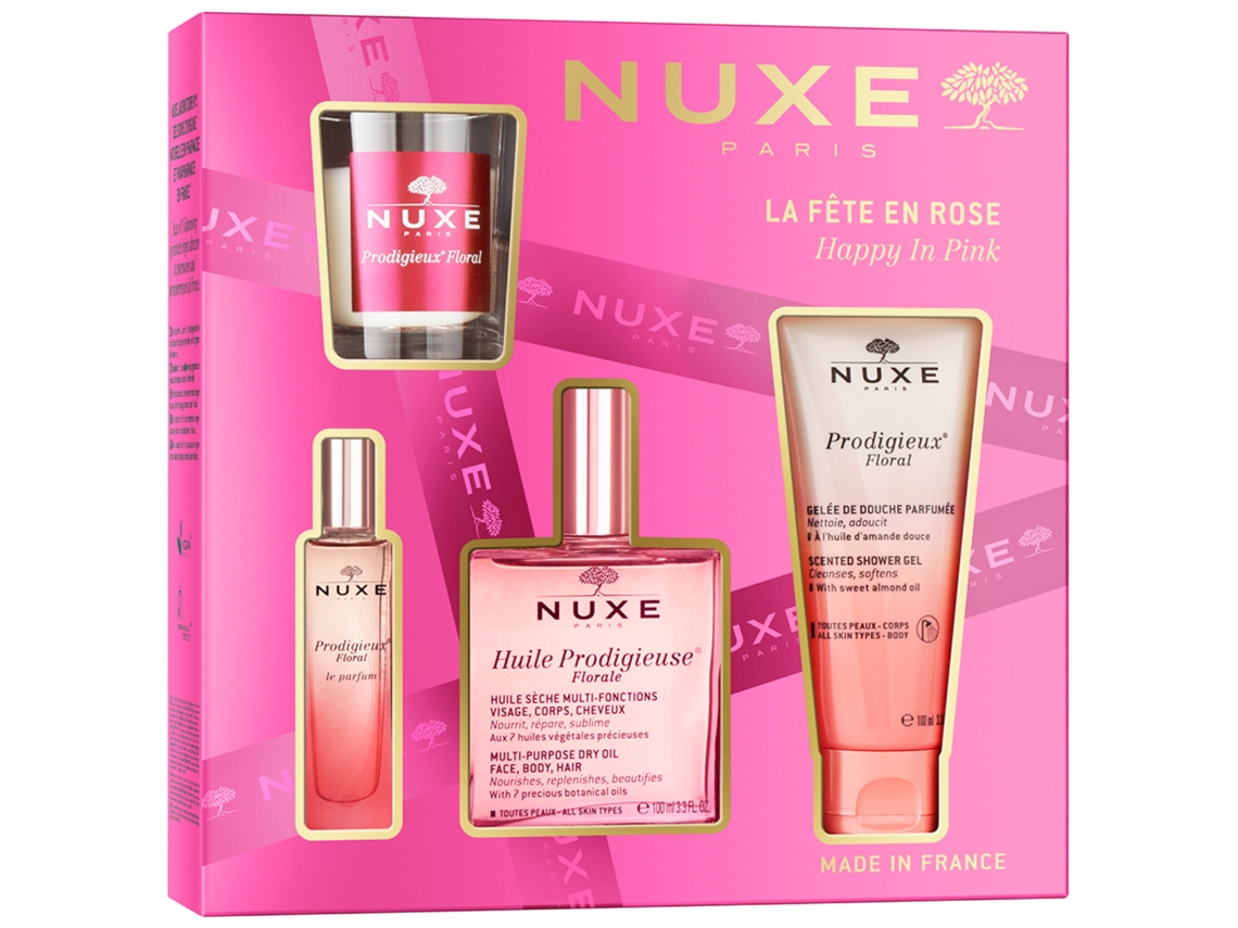 Cofre La Fête En Rose 4 Piezas Nuxe