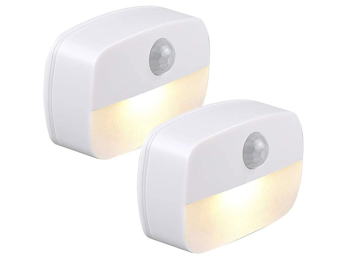 Luz Noturna Led Nova Line com Sensor de Movimento, 2 Pack, Auto Ligar/Desligar