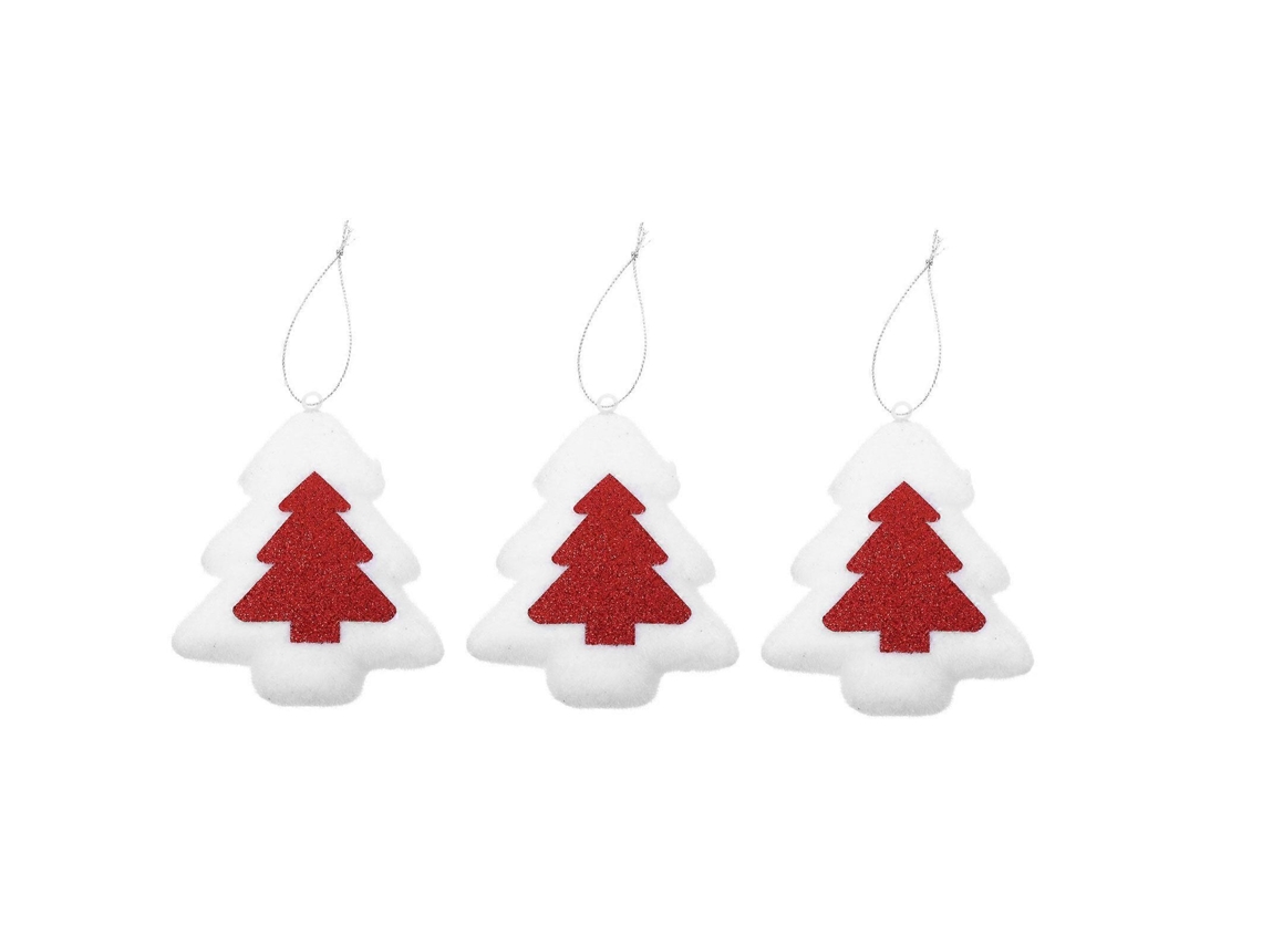 Pingentes Em Formato De Árvore De Natal, Enfeites Natalinos Criativos. Olysi Shop