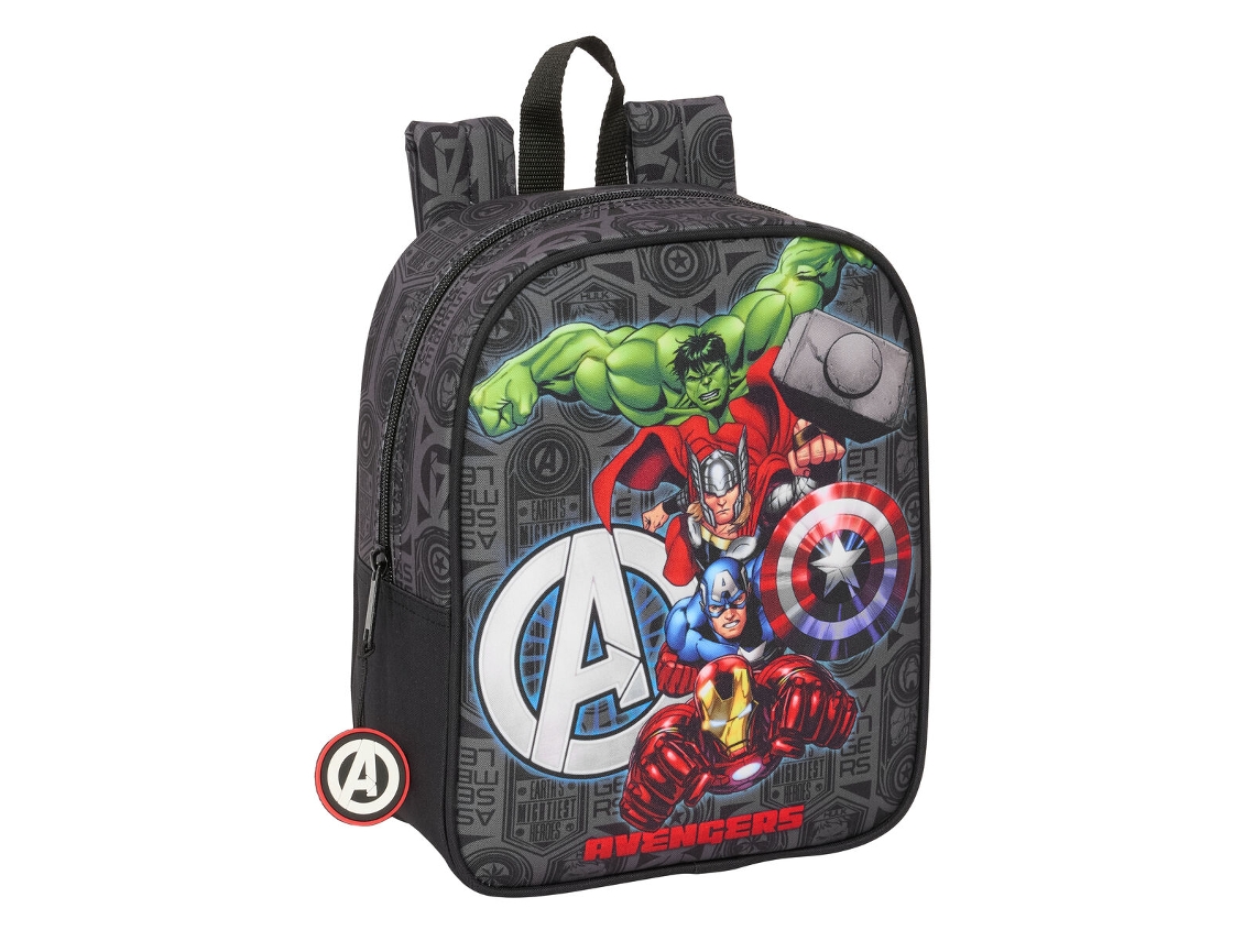 Mochila Escolar The Avengers Vendetta (Poliéster 300d Preto)