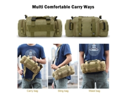 Bolsa Multifuncional Mali para Cinto, Mochila e Pescaria