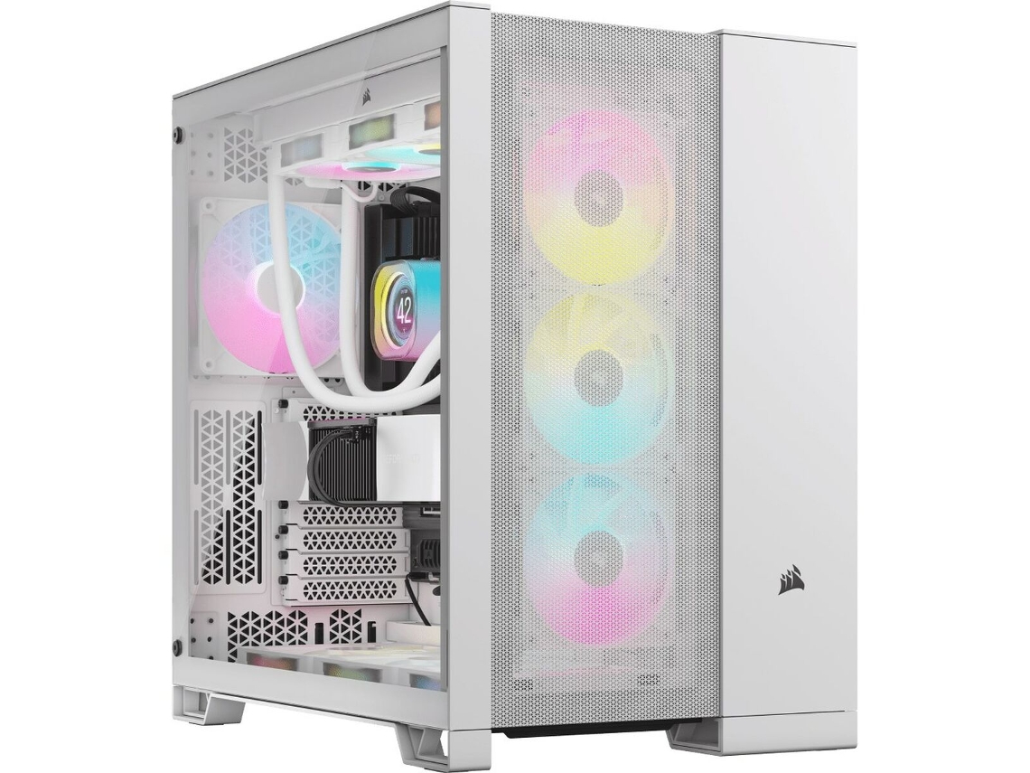 Caixa Semitorre Atx CORSAIR 6500D Airflow Branco Midi-Tower