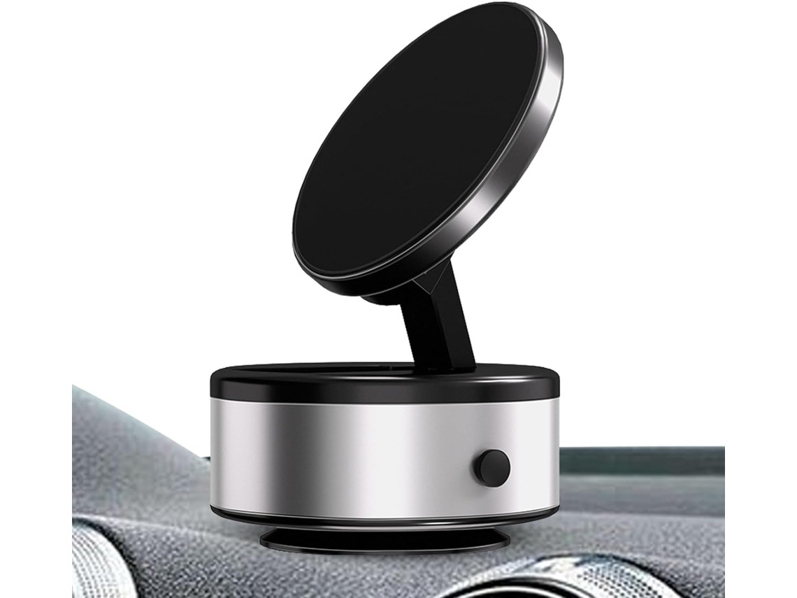 Suporte Magnético Automático Para Telefone Celular Com Ventosa, Ajustável Para Suv, Sedan, Minivan