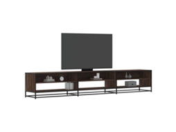Vidaxl Móvel De Tv 270x40x46 Cm Derivados De Madeira Carvalho Castanho
