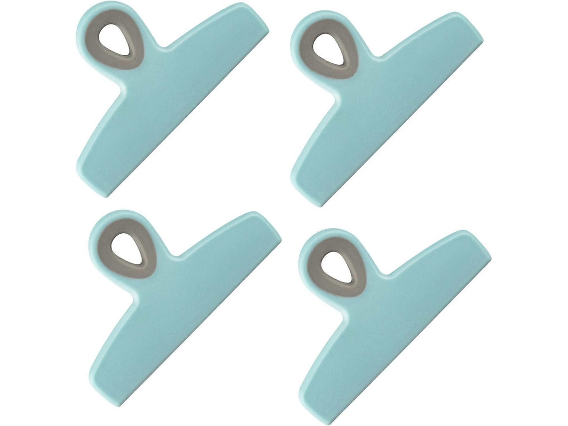 Conjunto De 4 Clipes Grandes E Resistentes Para Fechar Sacos De Salgadinhos, 5 Polegadas, Para Alimentos