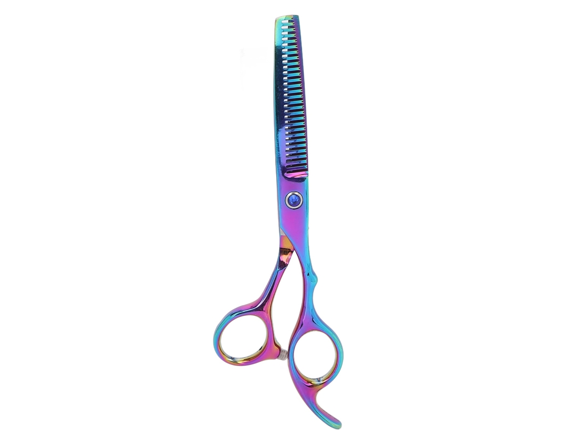 Tesoura De Desbaste Elysve Em Aço Inoxidável, 6 Polegadas, Corte Preciso, Para Salão E Uso Doméstico